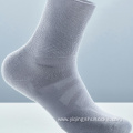 Unisex Gray color bamboo cotton diabetic socks